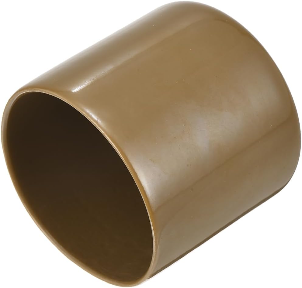 uxcell 20pcs Rubber End Caps 43mm ID Vinyl PVC Round Tube Bolt Cap Cover Screw Thread Protectors