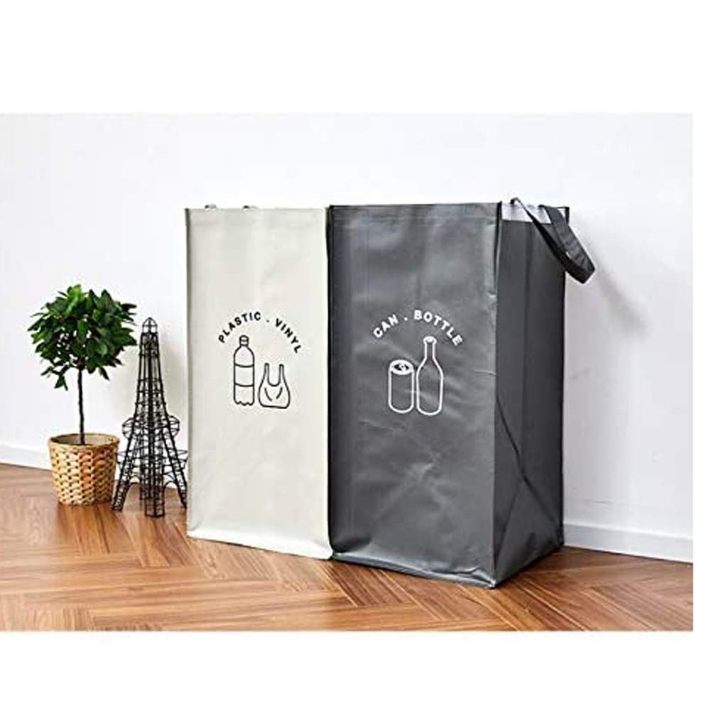 Separate Recycling Waste Bin Bags for Kitchen Home Recycle Garbage Trash Sorting Bins Organizer