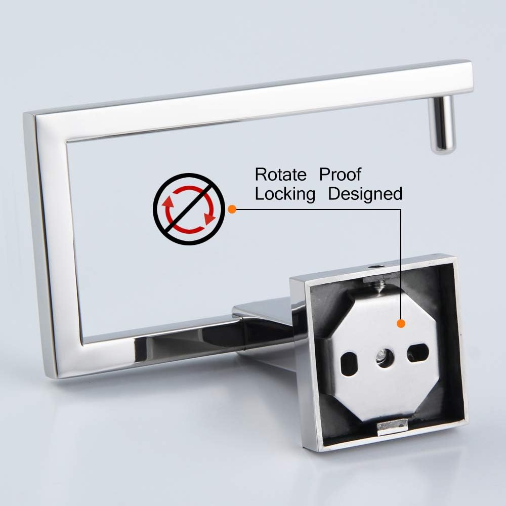 Bathroom Toilet Paper Holder SUS304 Stainless Steel Kitchen Washroom Tissue Roll Dispenser Wall