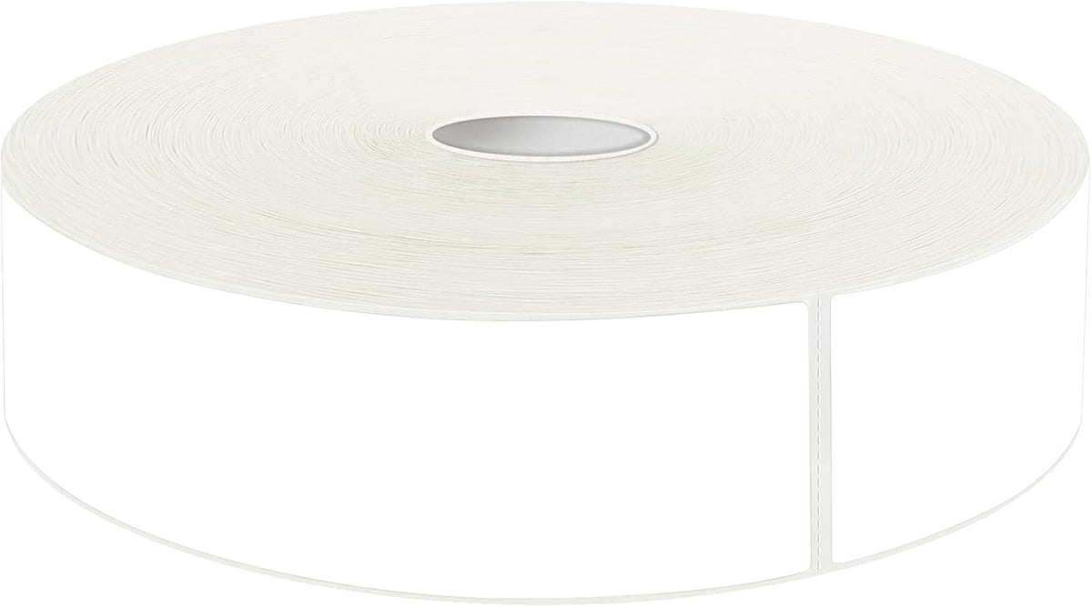 1000 Blank Removable Freezer Labels Water Oil Resistant with Perforation Line for Food Containers