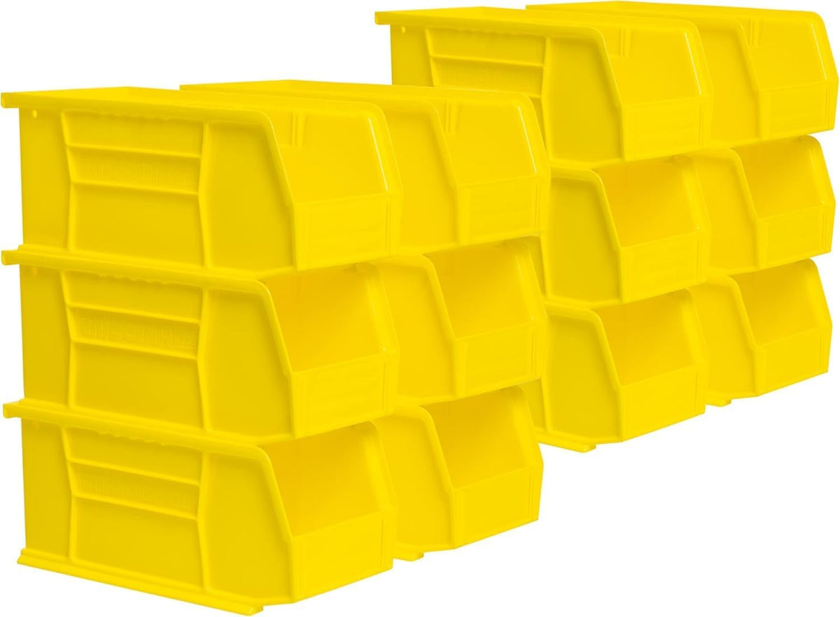 Akro-Mils 30230 AkroBins Plastic Storage Bins, Space-Saving Stackable Bins for Garage, Pantry