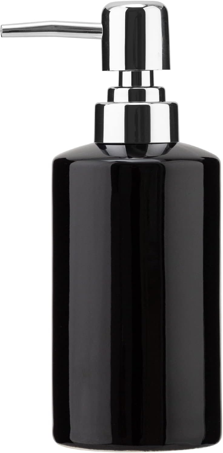 FE Soap Dispenser, 300ml/10oz Ceramic Liquid Soap Pump Dispenser, Refillable Dish Soap Dispenser