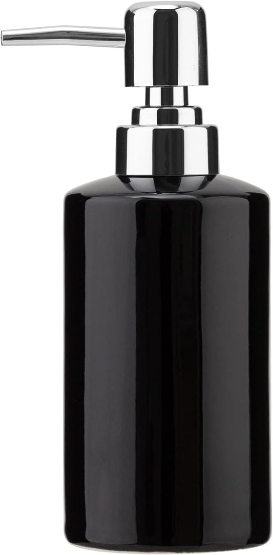 FE Soap Dispenser, 300ml/10oz Ceramic Liquid Soap Pump Dispenser, Refillable Dish Soap Dispenser