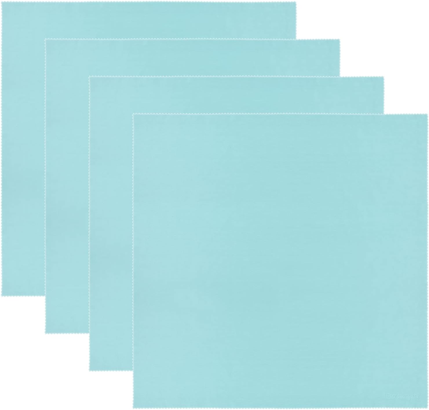 Wisdompro Extra Large 4-Pack Microfiber Cleaning Cloth For Laptop, LCD TV, Computer Screen