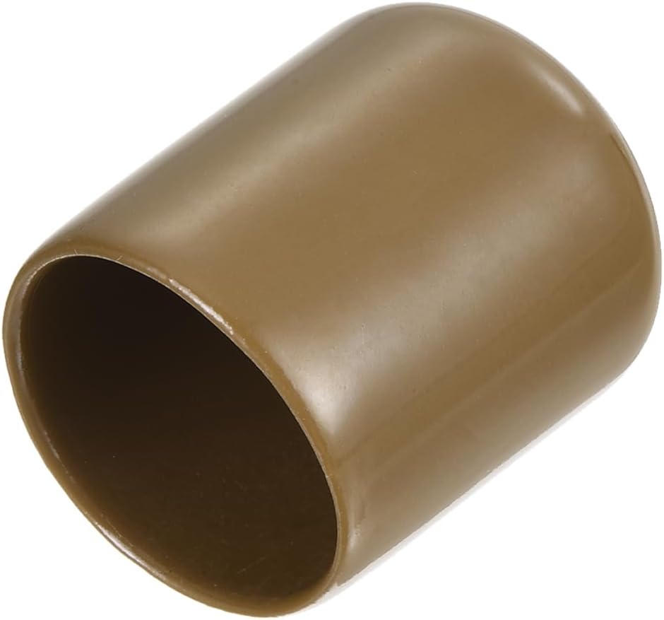 uxcell 20pcs Rubber End Caps 21mm ID Vinyl PVC Round Tube Bolt Cap Cover Screw Thread Protectors