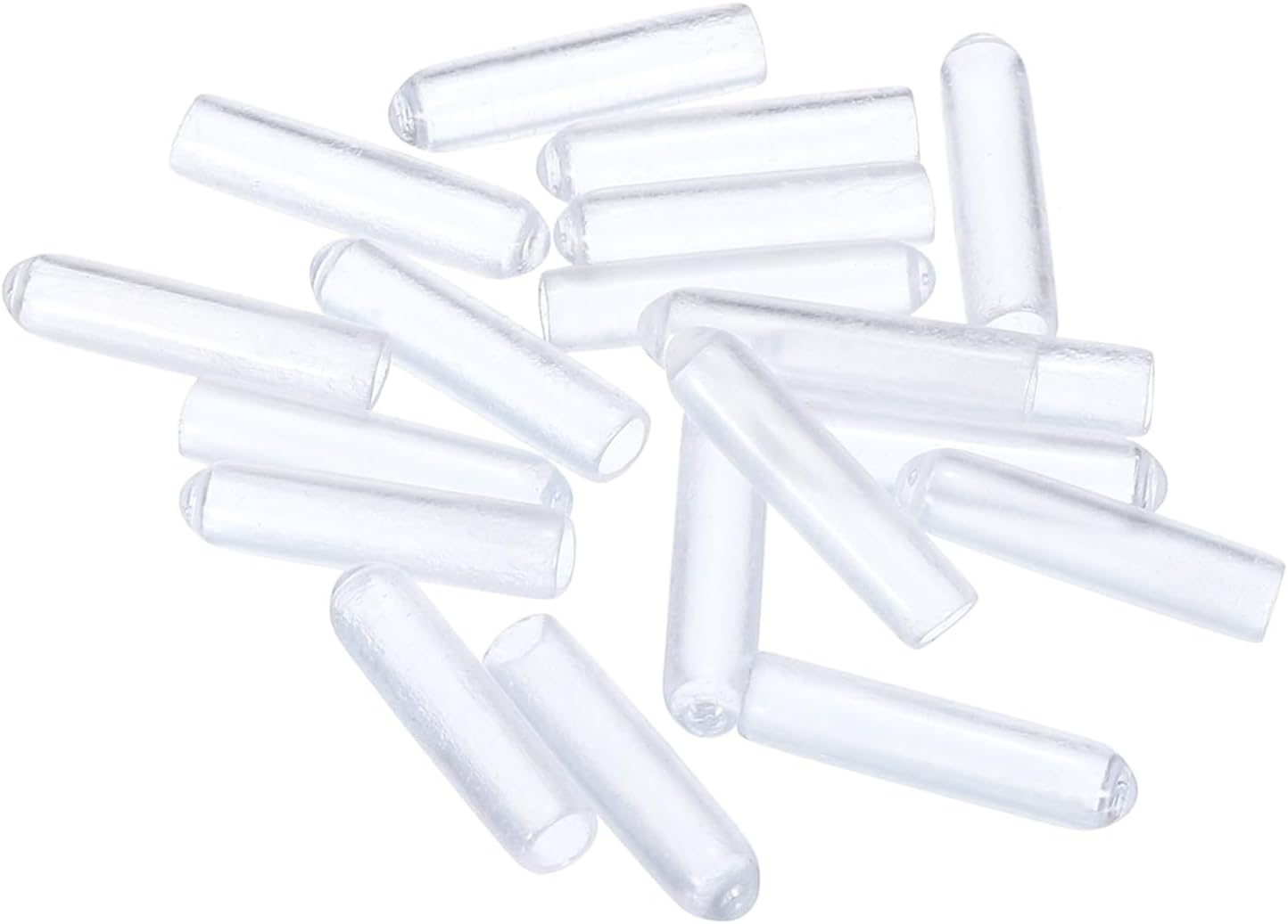 uxcell 20pcs Rubber End Caps 3mm(1/8") ID Vinyl PVC Round Tube Bolt Cap Cover Screw Thread