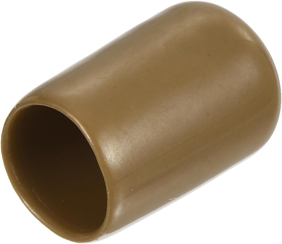 uxcell 20pcs Rubber End Caps 13mm ID Vinyl PVC Round Tube Bolt Cap Cover Screw Thread Protectors