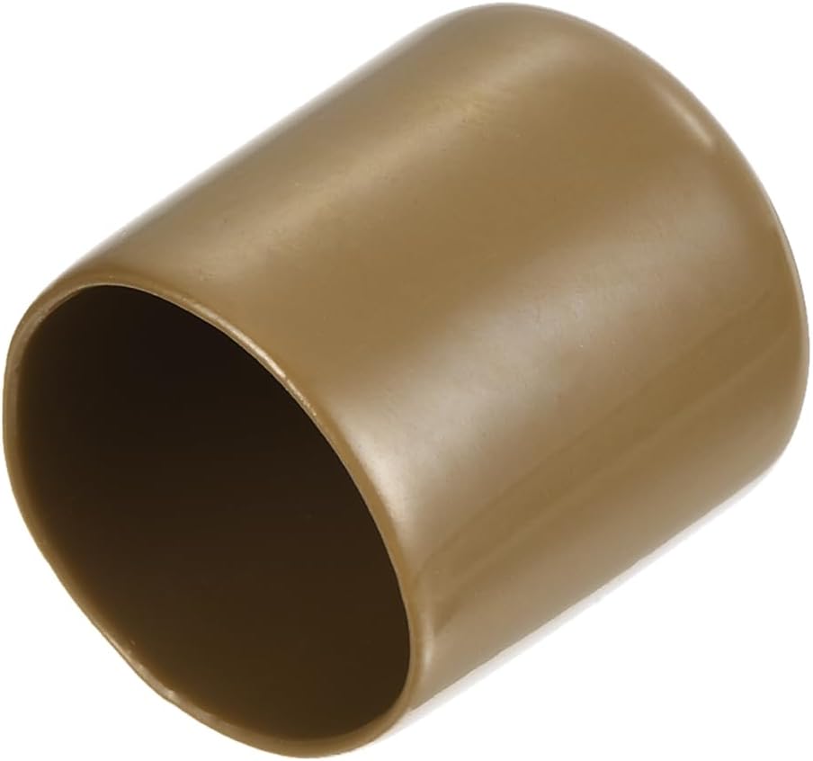 uxcell 20pcs Rubber End Caps 27mm(1 1/16") ID Vinyl PVC Round Tube Bolt Cap Cover Screw Thread