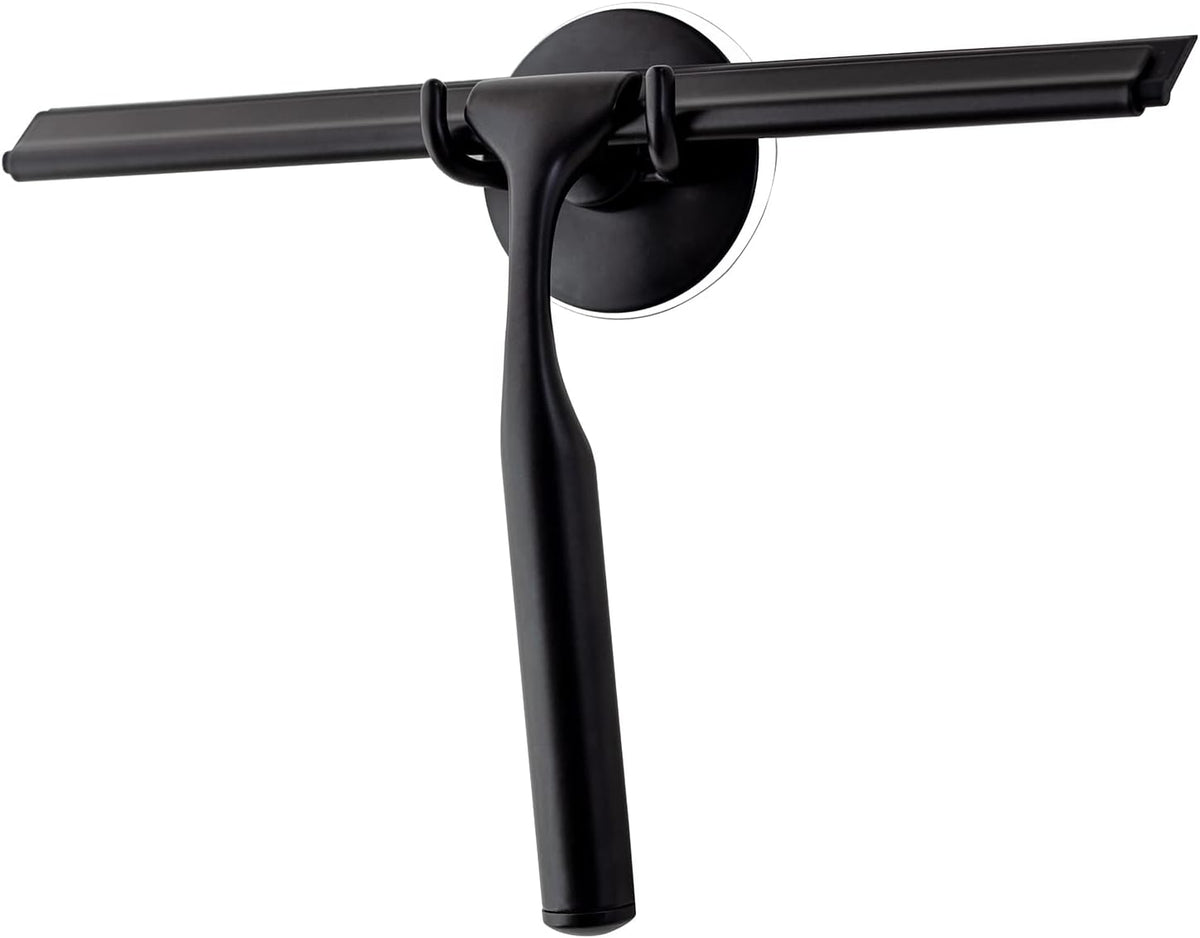 Ettori Shower Squeegee for Glass Doors, Squeegee for Shower Glass Door, Window and Car Glass