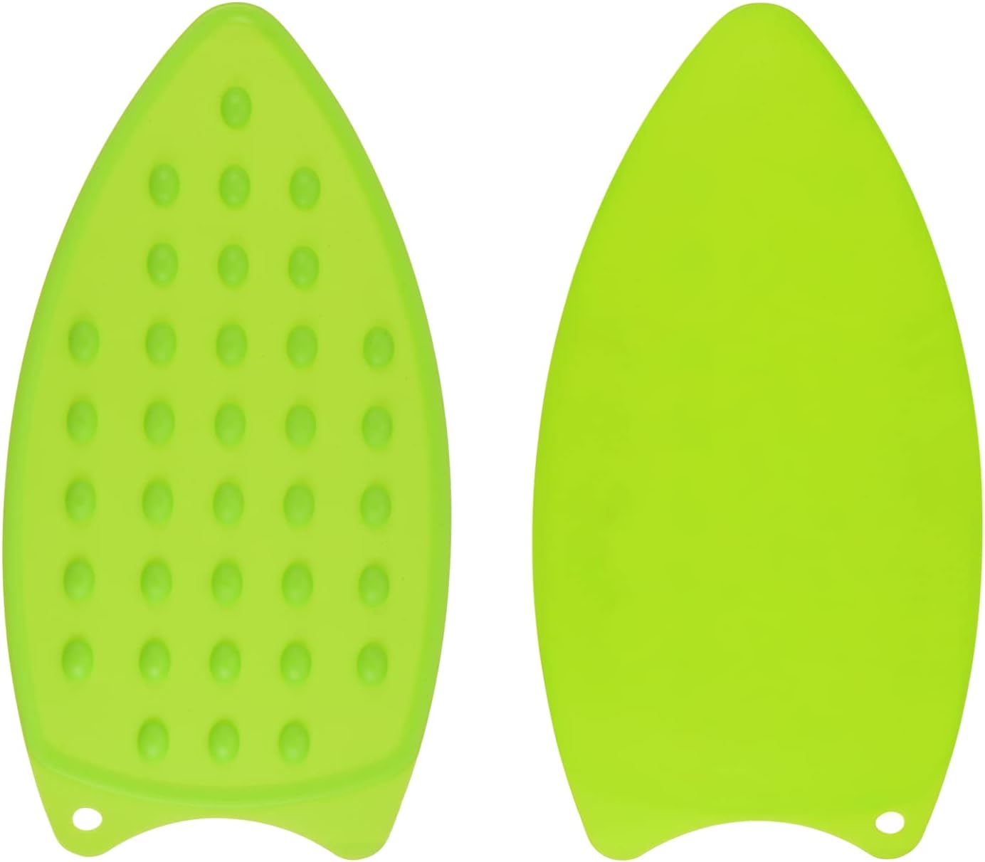 HARFINGTON 2pcs Silicone Iron Rest Pad, Multipurpose Iron Hot Resistant Mat Iron Rest Plate for