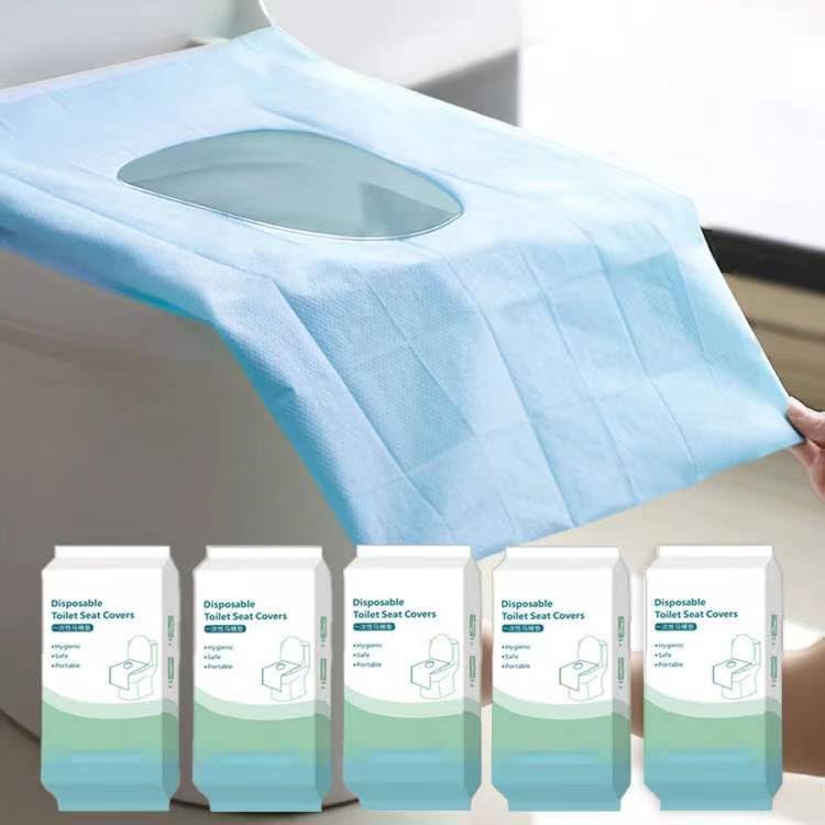 Disposable Waterproof Toilet Seat Covers (10-Pack) – Individually Wrapped XL Portable Potty Liners