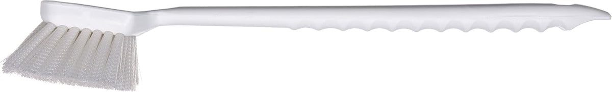 SPARTA Utility Scrub Brush with Polyester Bristles 20" x 3" - White