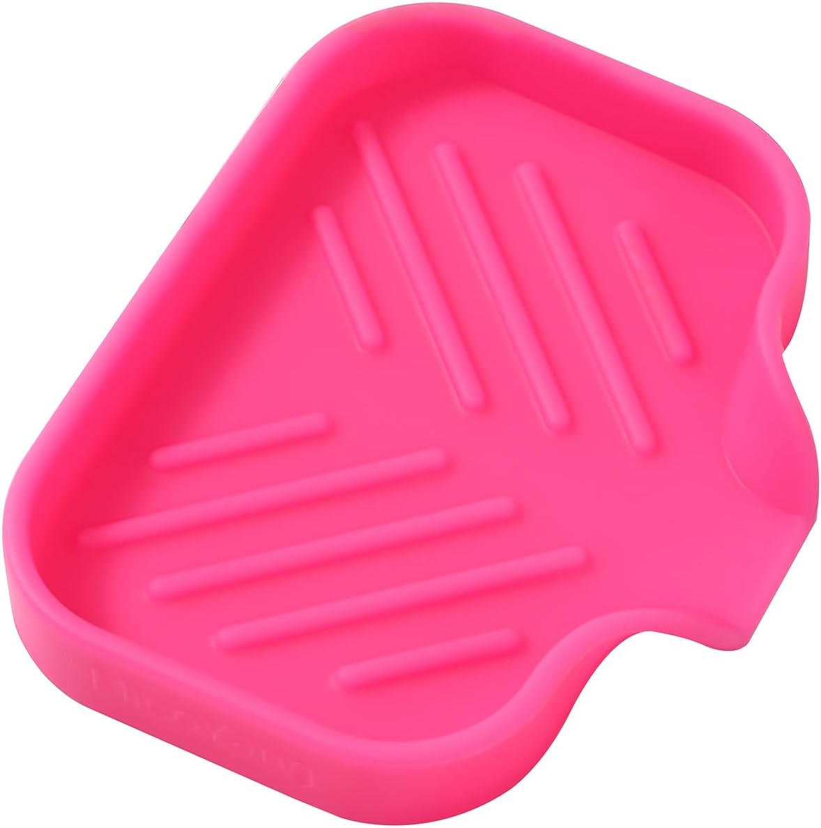 Silicone Bathroom Soap Dishes with Drain Spout-Bathroom and Kitchen Sink Organizer,Sponge