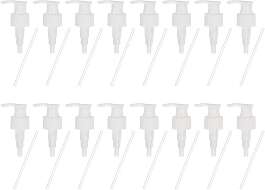 uxcell 16 Pcs Soap Dispenser Pump Heads Soap Dispensers Top Pumps Replacement Switch Pumphead for