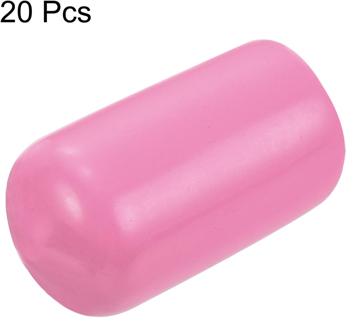 uxcell 20pcs Rubber End Caps 11mm ID Vinyl PVC Round Tube Bolt Cap Cover Screw Thread Protectors
