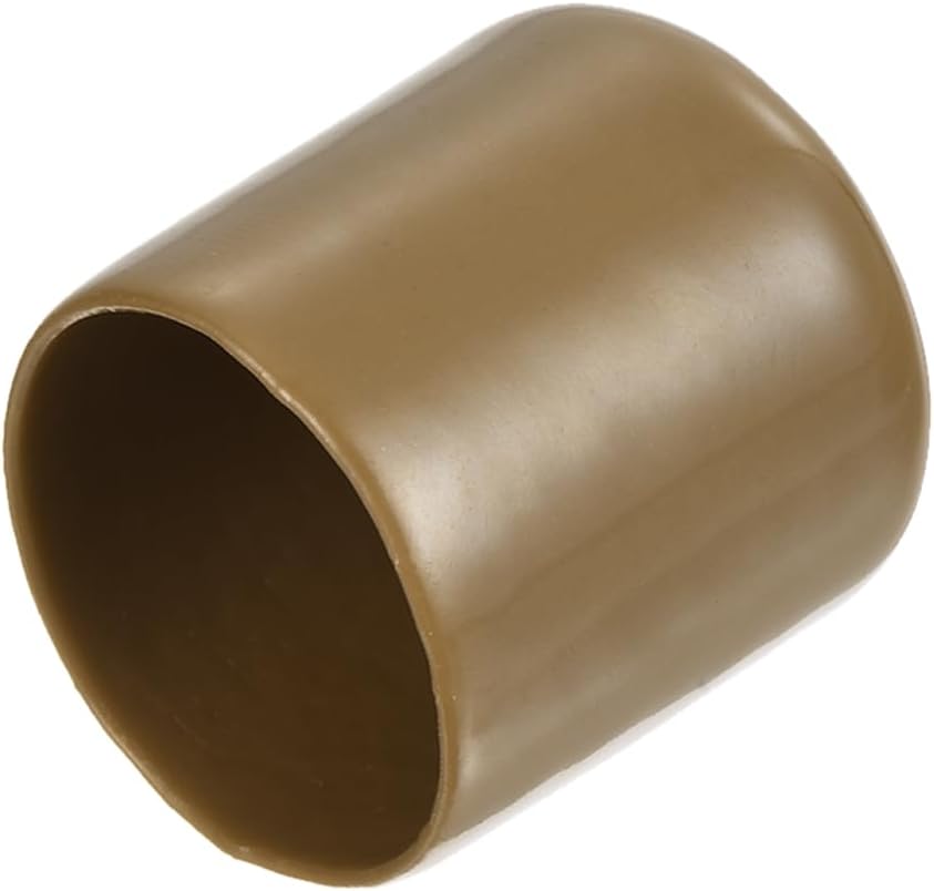 uxcell 20pcs Rubber End Caps 23mm(15/16") ID Vinyl PVC Round Tube Bolt Cap Cover Screw Thread