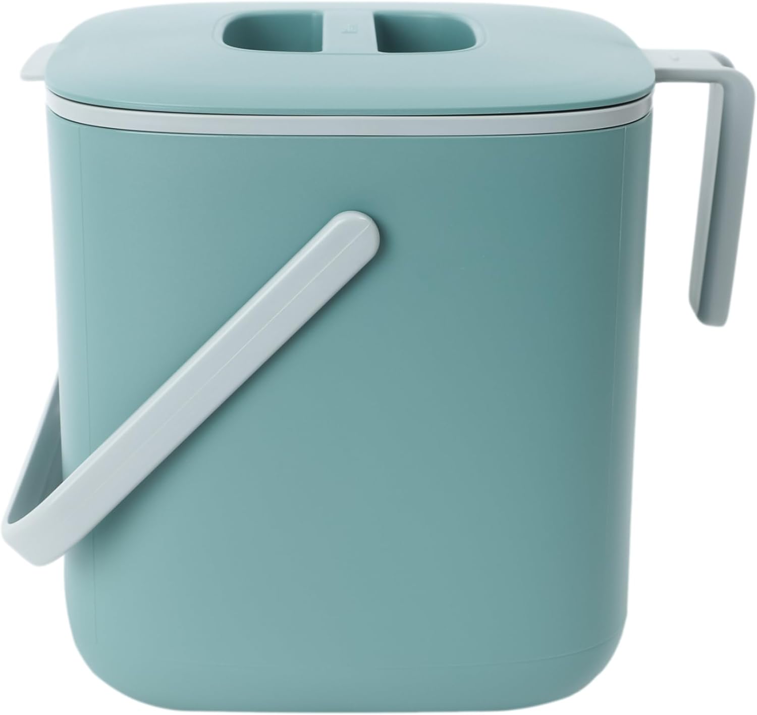 BLUE GINKGO Kitchen Compost Bin [2.6L / 0.69 GAL] – Filter-Free, Odor-Tight Countertop Food Waste