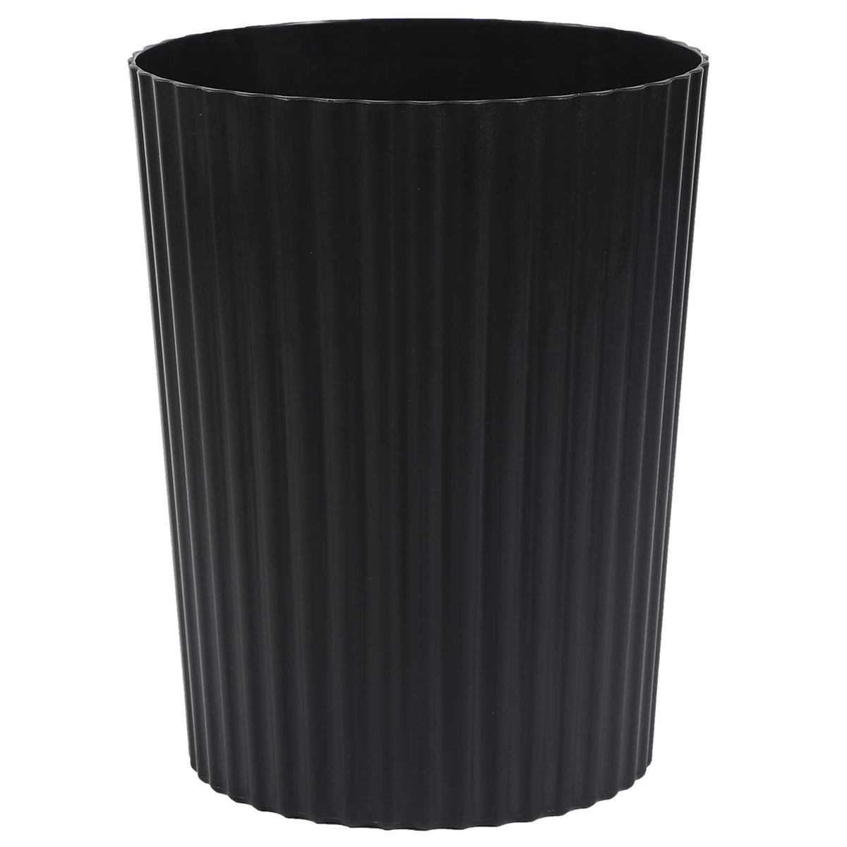 JiatuA Small Trash Can Plastic Wastebasket Round Garbage Container Bin for Bathroom, Kitchen
