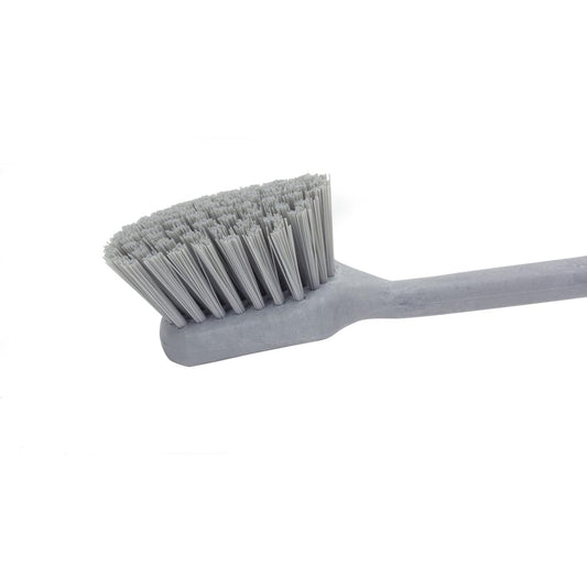 SPARTA 40501EC23 Plastic Large Scrub Brush, Kitchen Brush, Utility Brush With Long Handle For