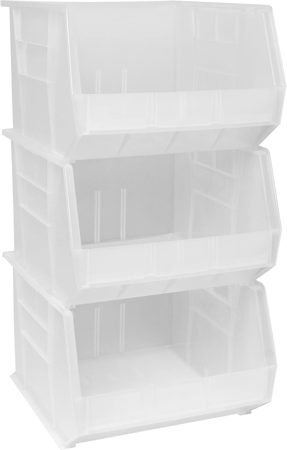 Akro-Mils 30270 AkroBins Plastic Storage Bins, Space-Saving Stackable Bins for Garage, Pantry