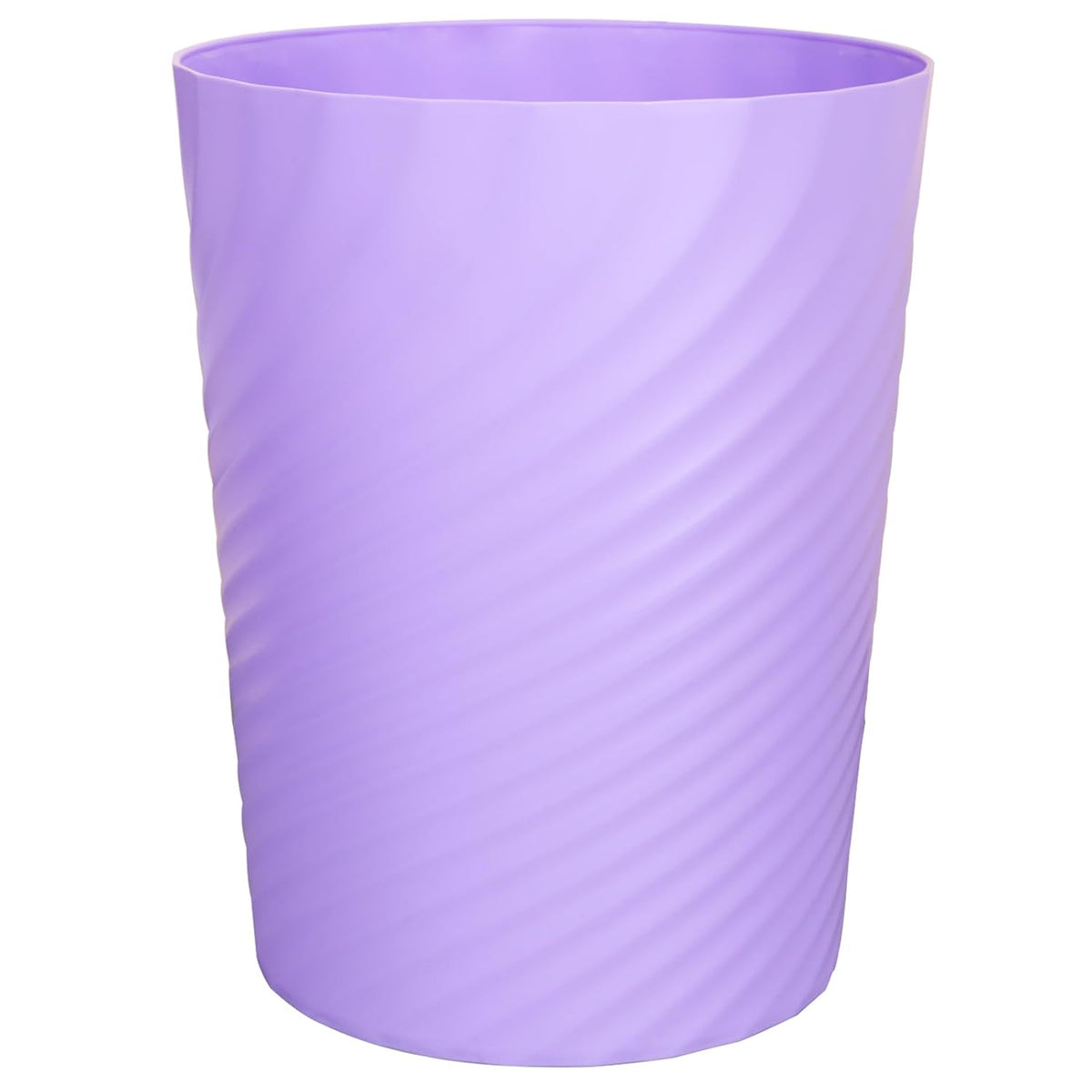 UUJOLY Plastic Small Trash Can Wastebasket, Garbage Container Basket for Bathrooms, Laundry Room