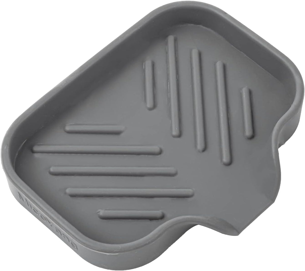 Silicone Bathroom Soap Dishes with Drain Spout-Bathroom and Kitchen Sink Organizer,Sponge
