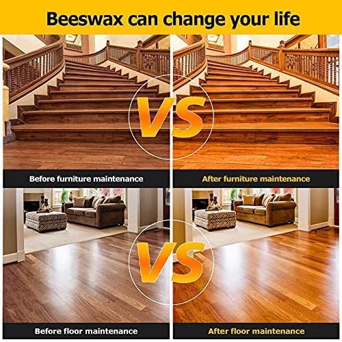 CARGEN 3 PCS Wood Seasoning Beewax Natural Beewax Traditional Wood Wax Multipurpose Beeswax