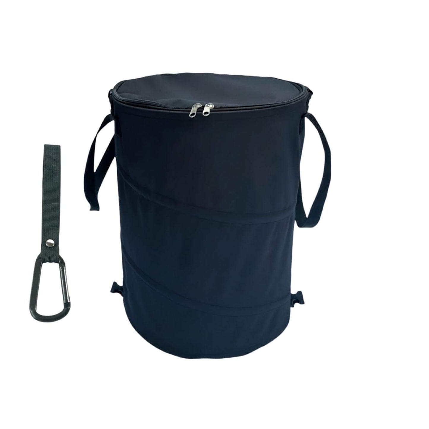 Collapsible Trash can with lid,Foldable Camping Trash can,Pop-up Trash can with lid,Outdoor Trash