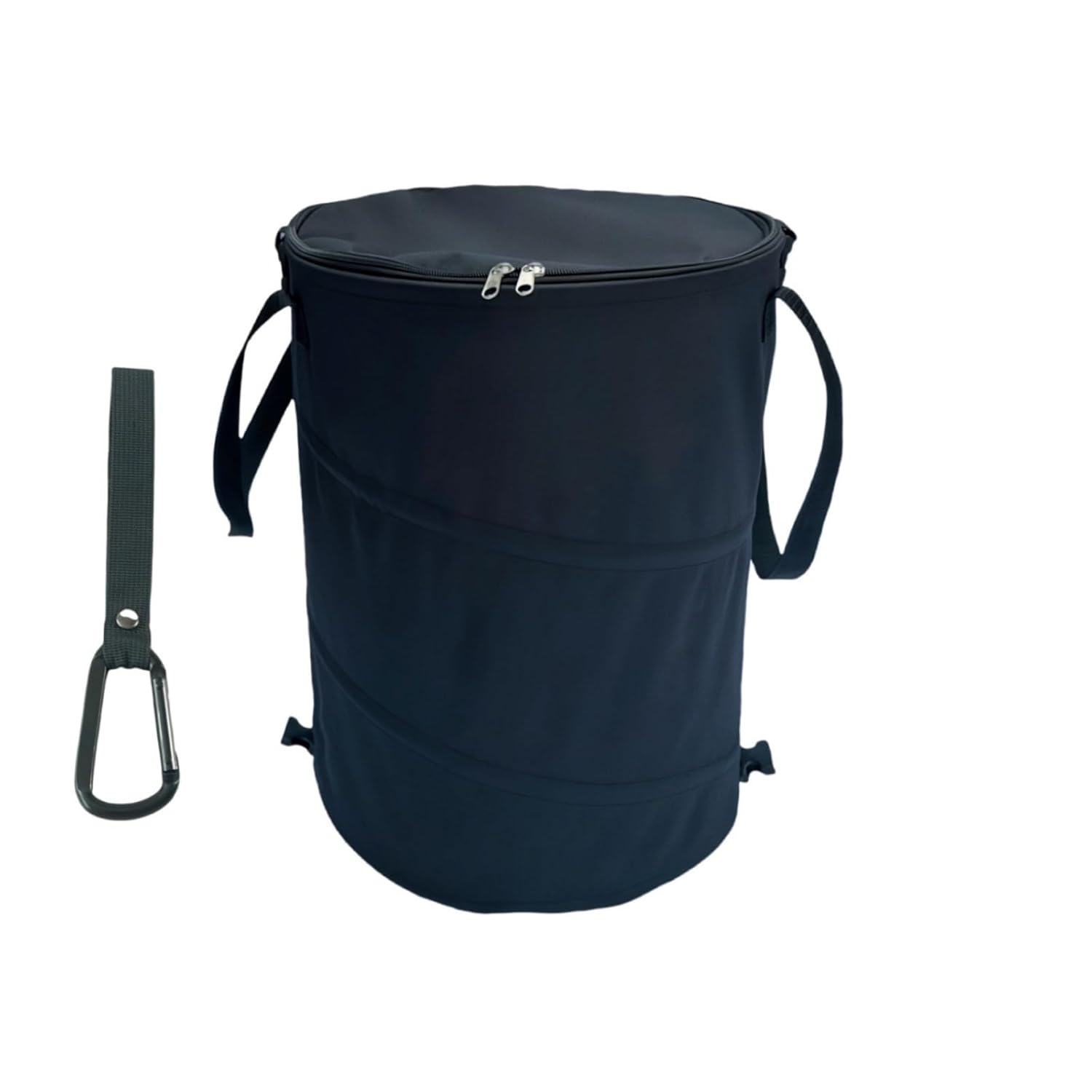 Collapsible Trash can with lid,Foldable Camping Trash can,Pop-up Trash can with lid,Outdoor Trash