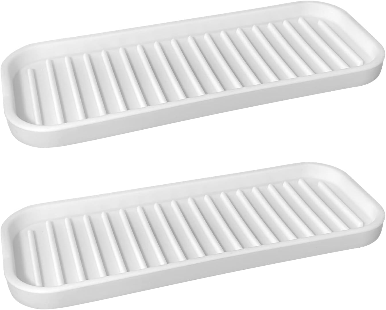 Mofason Silicone Sponge Holder, Tray for Soap and Sponge, Kitchen Sink Tray, Accessories to Help