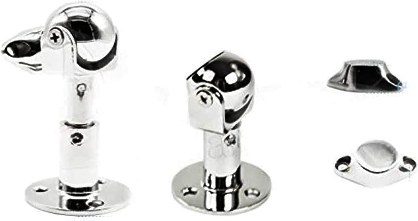 MARINE CITY Magnetic Ball Door Window Stopper Set, 316 Stainless Steel, Corrosion-Resistant, Holds