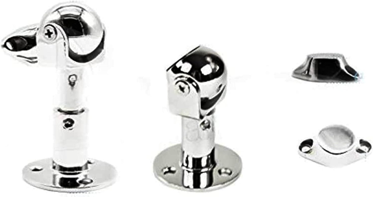 MARINE CITY Magnetic Ball Door Window Stopper Set, 316 Stainless Steel, Corrosion-Resistant, Holds