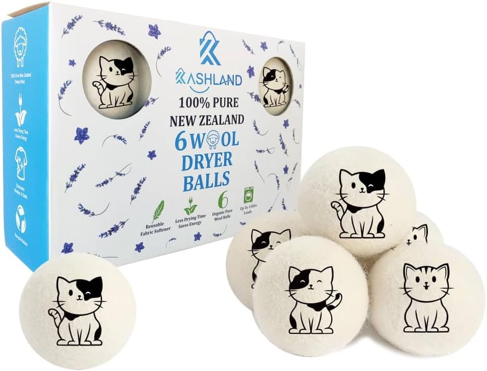 Organic Wool Dryer Balls: Eco-Friendly & Chemical-Free | Our Anti-Entanglement Reusable Balls