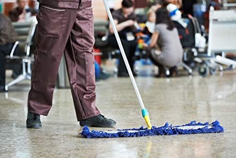 MISTY Dust Mop Treatment Spray - 18 oz (Case of 12) 1003402 - Janitorial Grade, Acts Like A Dust