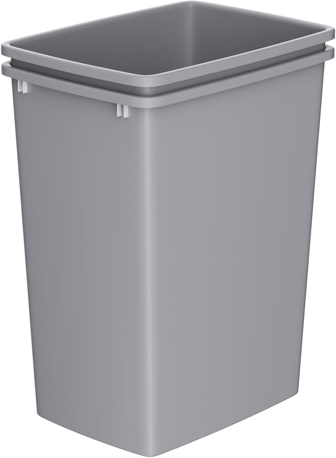 35 Quart Plastic Trash Can, Under Canbinet Waste Bin, 9-Gallons Slim Trash Can for Kitchen Bedroom