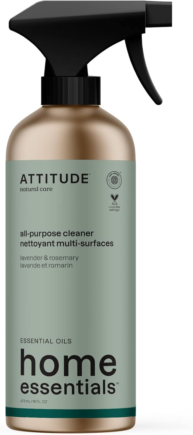 ATTITUDE All Purpose Cleaner, EWG Verified Multi-Surface Products, Vegan, Naturally Derived