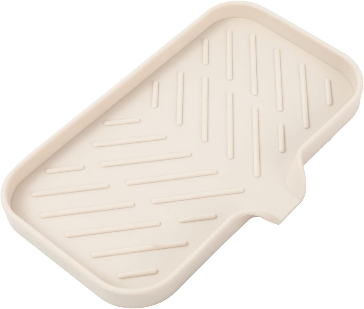 Silicone Bathroom Soap Dishes with Drain Spout-Bathroom and Kitchen Sink Organizer,Sponge