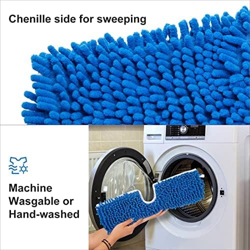 2 Pack Thicken Mop Refills Head Compatible for O Ceda Dual Action Flip System, Microfiber Mop Head