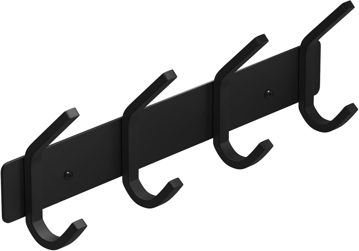 VAEHOLD Wall Hooks, Heavy Duty Aluminum Towel Hooks for Hanging Coat, Hat, Key, Clothes, Closet