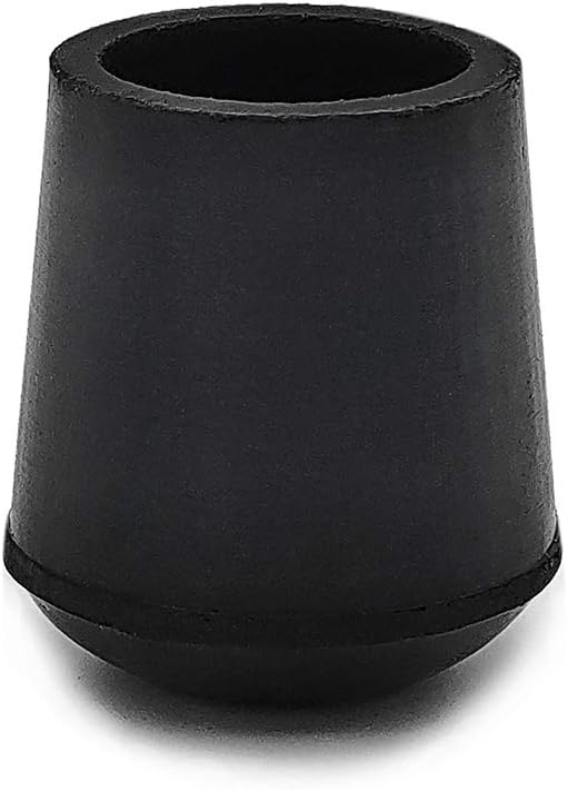 Flyshop 4 Pieces 14mm Rubber Chair Leg Caps Round, Non-Slip Protective Caps for Chair Legs, Floor