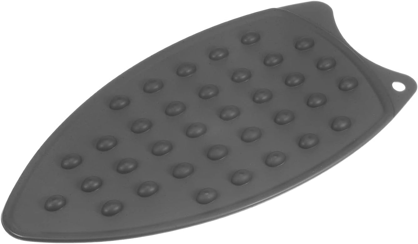 HARFINGTON Silicone Iron Rest Pad, Multipurpose Iron Hot Resistant Mat Iron Rest Plate for Ironing