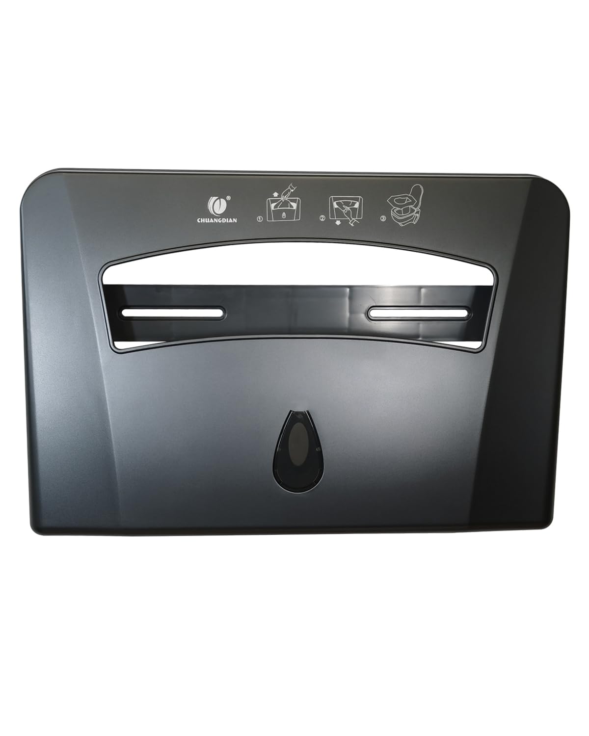 Toilet Seat Cover Dispenser, Wall Mounted Toilet Seat Cover Disposable Paper Holder, Half Fold for