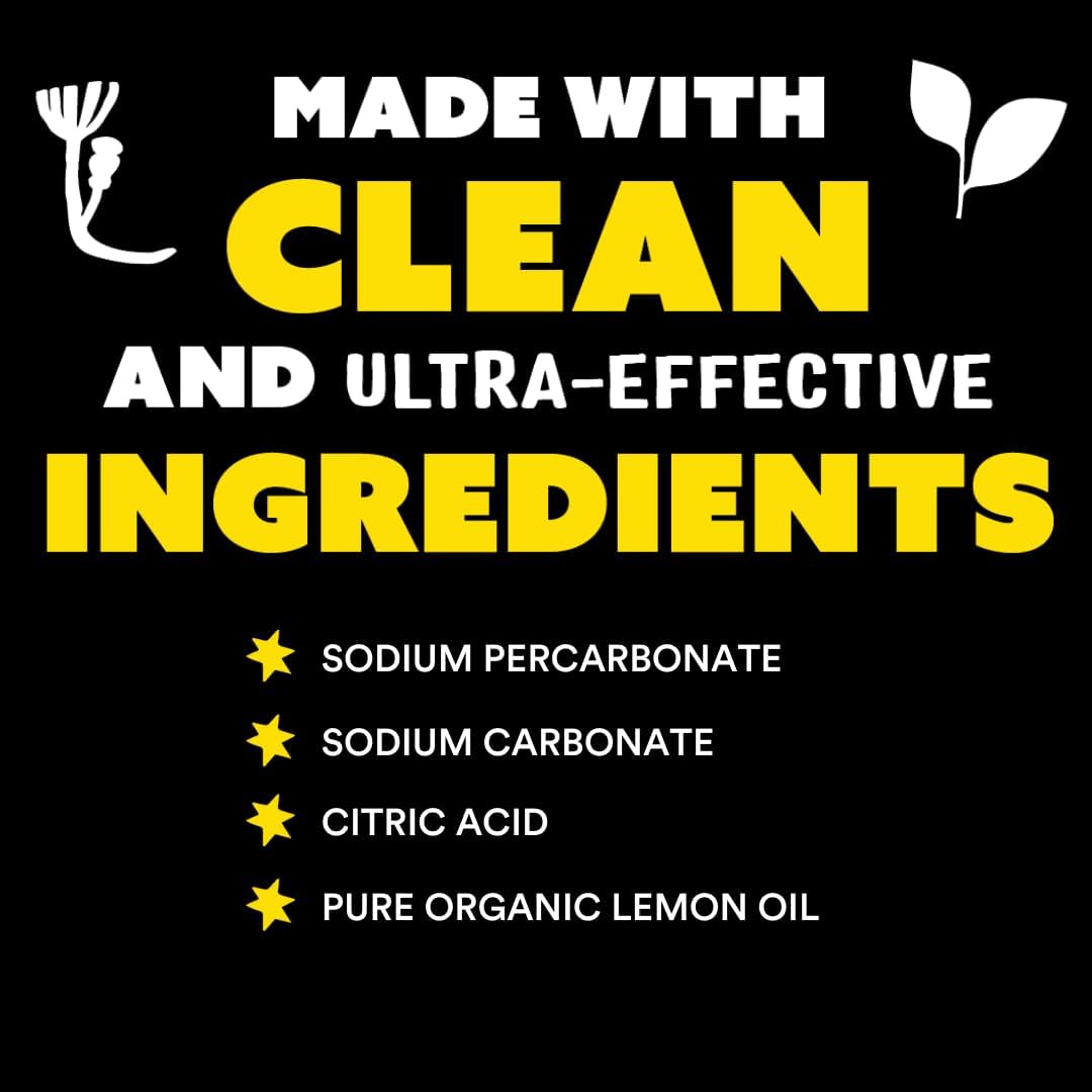 Molly's Suds Oxygen Whitener | Powerful Bleach Alternative, Chlorine Free & Color Safe | Brightens