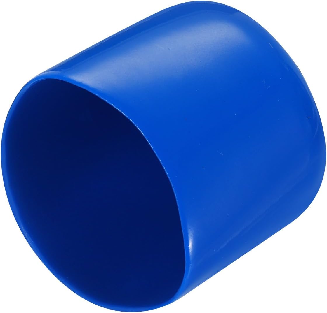 uxcell 20pcs Rubber End Caps 38mm ID Vinyl PVC Round Tube Bolt Cap Cover Screw Thread Protectors