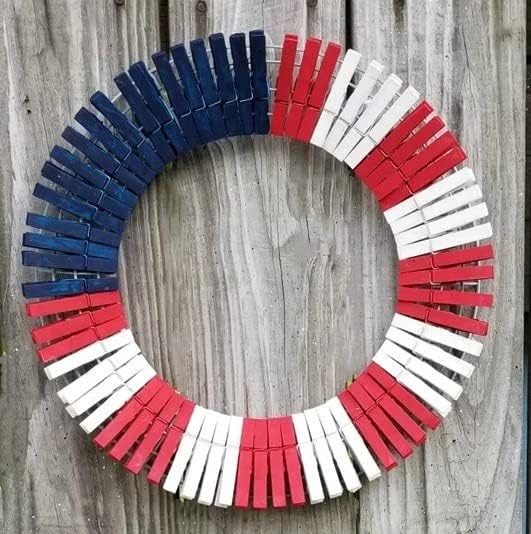 1.9 Inch Red Strong Wood Clothes Pins Hold Xmas Cards Papers Scrapbooking Gloves Socks Laundry Clip