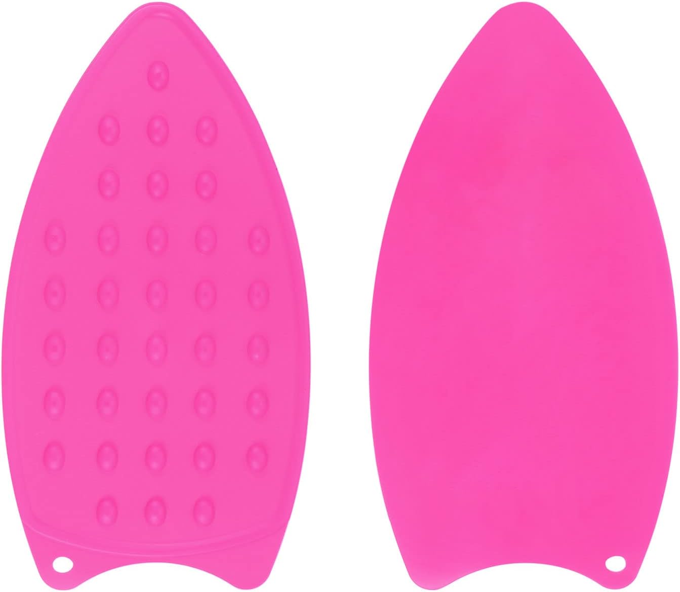 HARFINGTON 2pcs Silicone Iron Rest Pad, Multipurpose Iron Hot Resistant Mat Iron Rest Plate for