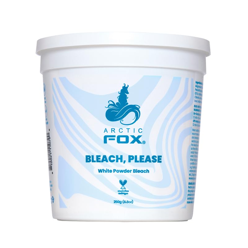 ARCTIC FOX Bleach Please, White Powder Bleach 8.8 oz Tub (0.5 lb) Perfect for bleach bosses with