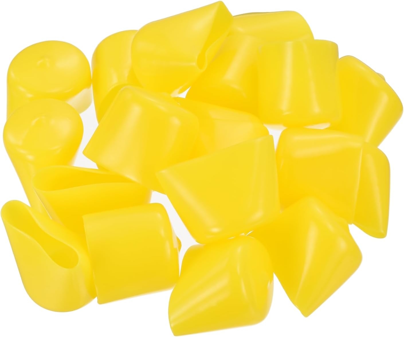 uxcell 20pcs Rubber End Caps 32mm(1 1/4") ID Vinyl PVC Round Tube Bolt Cap Cover Screw Thread