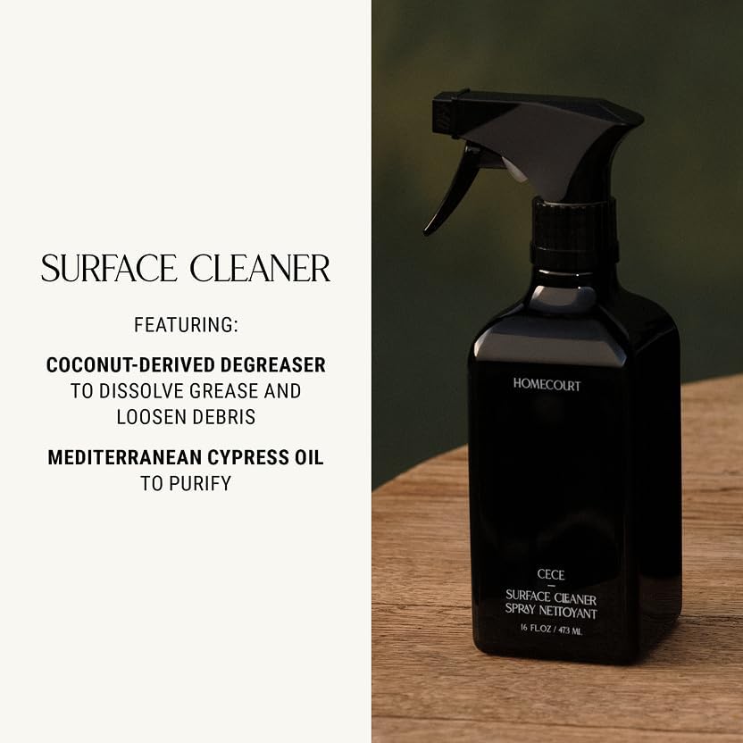 Homecourt All-Purpose Surface Cleaner Spray, Lifts Away Dirt, Smudges & Grease, For Bathroom