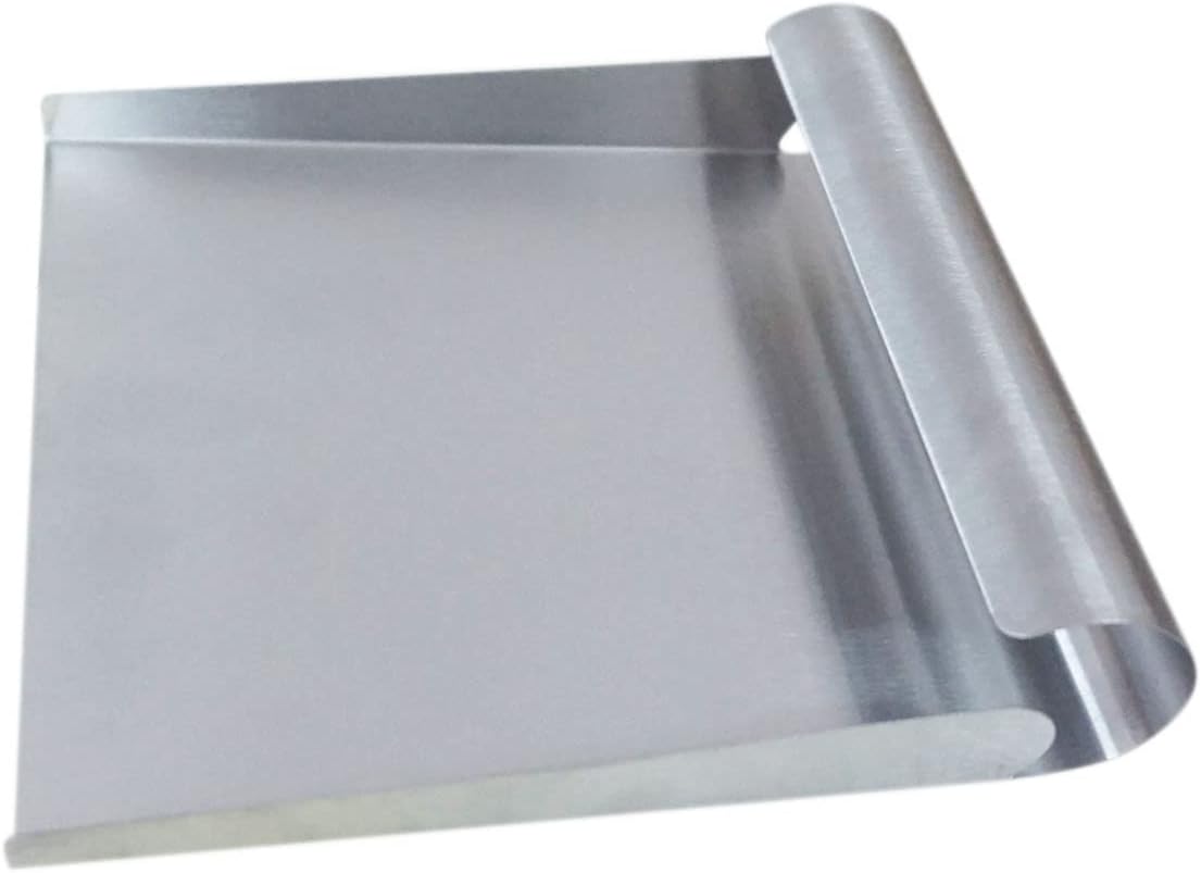 Stainless Steel Food Scooper, Food Mover, Food shovel Spatula, Cutting-board Scraper, Bench Scrape